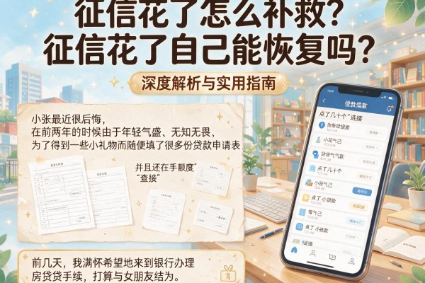 征信花了怎么补救？征信花了自己能恢复吗？深度解析与实用指南