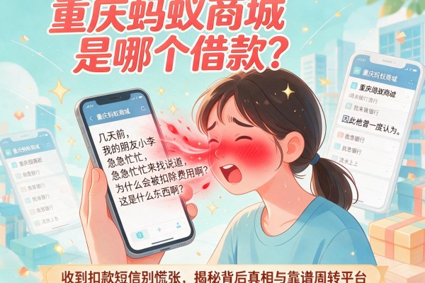 重庆蚂蚁商城是哪个借款？收到扣款短信别慌张，揭秘背后真相与靠谱周转平台
