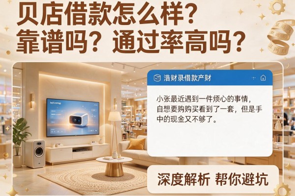 贝店借款怎么样？靠谱吗？通过率高吗？深度解析帮你避坑
