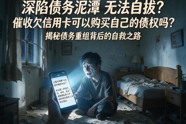 深陷债务泥潭无法自拔?催收欠信用卡可以购买自己的债权吗?揭秘债务重组背后的自救之路