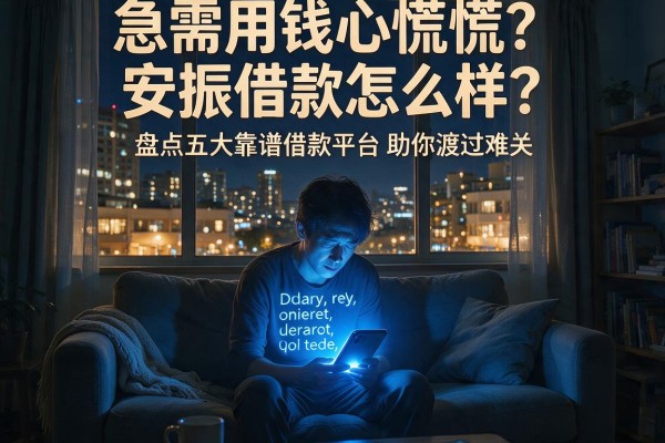 急需用钱心慌慌？安振借款怎么样？盘点五大靠谱借款平台助你渡过难关