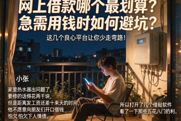 网上借款哪个最划算？急需用钱时如何避坑？这几个良心平台让你少走弯路！