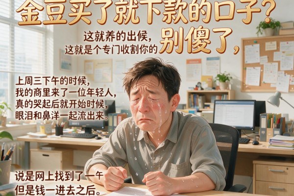 金豆买了就下款的口子？别傻了，这就是个专门收割你的套