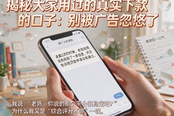 揭秘大家用过的真实下款的口子：别被广告忽悠了