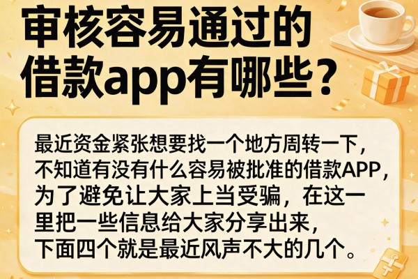 审核容易通过的借款app有哪些？整理了十个当下热门的口子