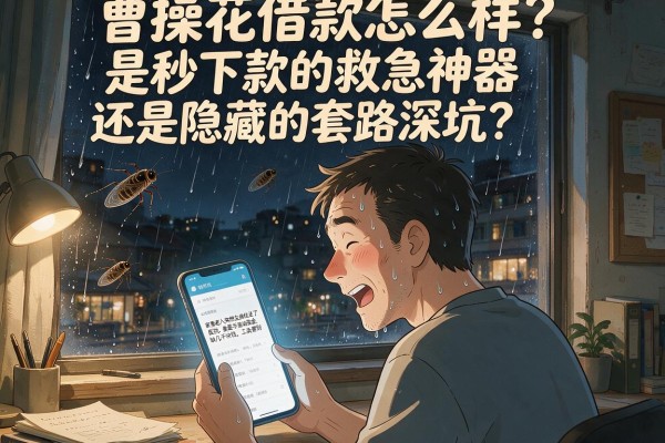 曹操花借款怎么样？是秒下款的救急神器还是隐藏的套路深坑？