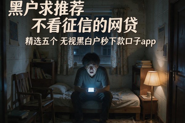 黑户求推荐不看征信的网贷，精选五个无视黑白户秒下款口子app