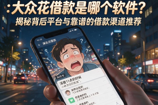 大众花借款是哪个软件？揭秘背后平台与靠谱的借款渠道推荐
