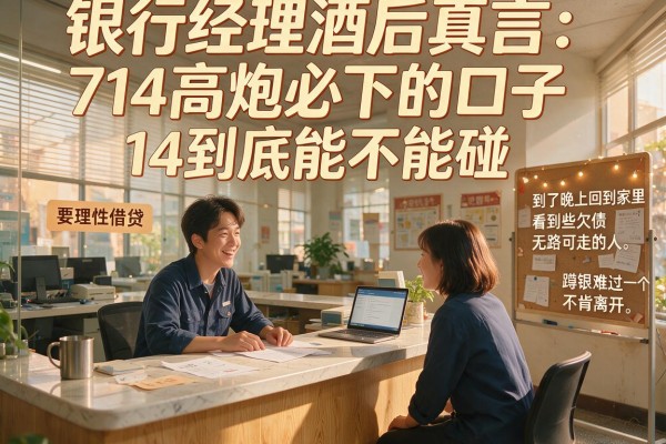银行经理酒后真言:714高炮必下的口子14到底能不能碰