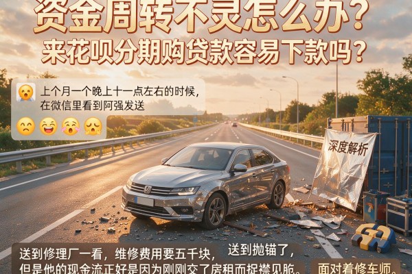 资金周转不灵怎么办？来花呗分期购贷款容易下款吗？深度解析与靠谱平台推荐