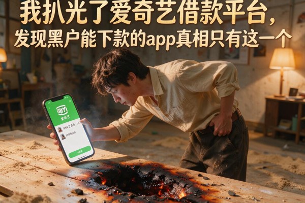 我扒光了爱奇艺借款平台，发现黑户能下款的app真相只有这一个