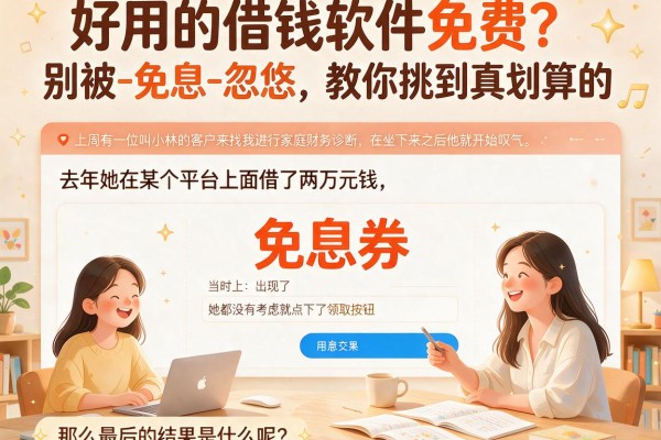 好用的借钱软件免费？别被-免息-忽悠，教你挑到真划算的