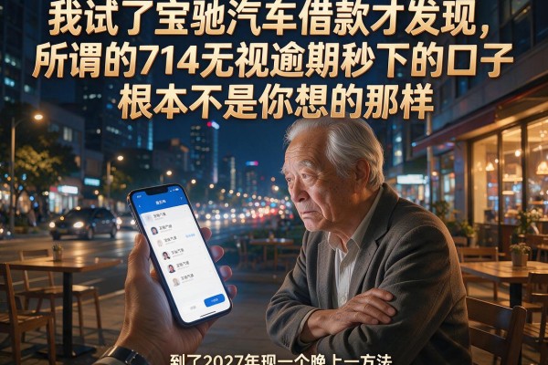 我试了宝驰汽车借款才发现，所谓的714无视逾期秒下的口子根本不是你想的那样