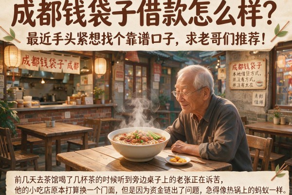 成都钱袋子借款怎么样？最近手头紧想找个靠谱口子，求老哥们推荐！