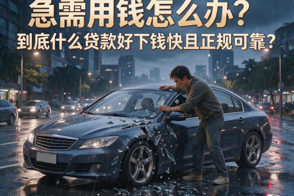急需用钱怎么办？到底什么贷款好下钱快且正规可靠？