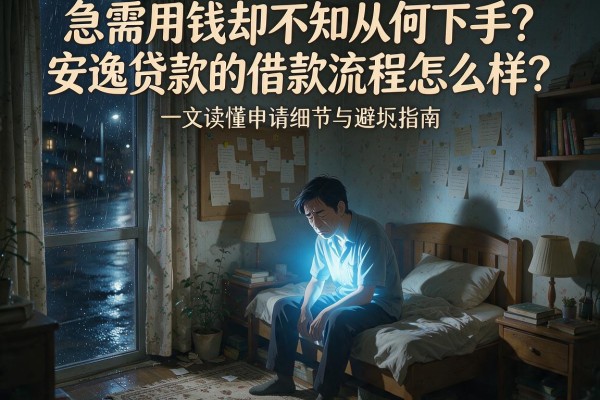 急需用钱却不知从何下手？安逸贷款的借款流程怎么样？一文读懂申请细节与避坑指南