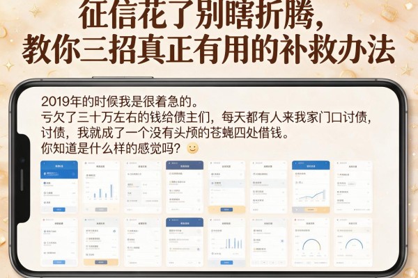 征信花了别瞎折腾，教你三招真正有用的补救办法