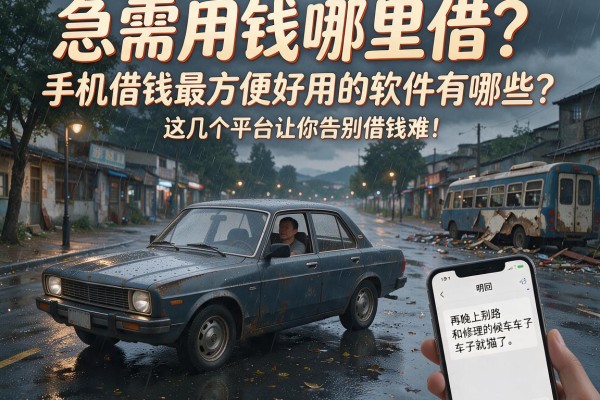 急需用钱哪里借？手机借钱最方便好用的软件有哪些？这几个平台让你告别借钱难！
