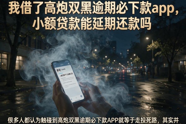 我借了高炮双黑逾期必下款app，小额贷款能延期还款吗，结局让人意外