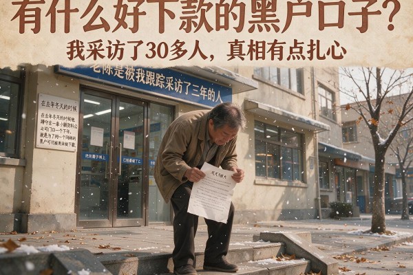 有什么好下款的黑户口子？我采访了30多人，真相有点扎心