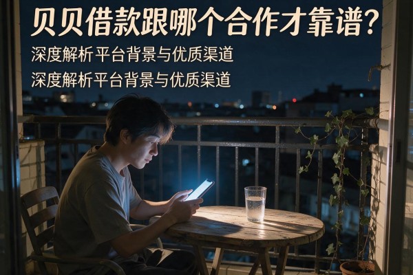 贝贝借款跟哪个合作才靠谱？深度解析平台背景与优质渠道，助你告别资金焦虑