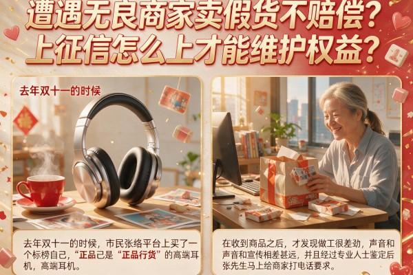 遭遇无良商家卖假货不赔偿？上征信怎么上才能维护权益？