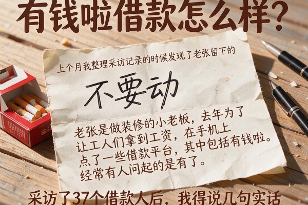 有钱啦借款怎么样？采访了37个借款人后，我得说几句实话