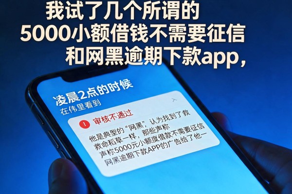 我试了几个所谓的5000小额借钱不需要征信和网黑逾期下款app，结果有点反常识