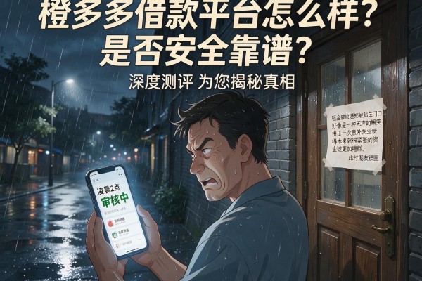 橙多多借款平台怎么样？是否安全靠谱？深度测评为您揭秘真相