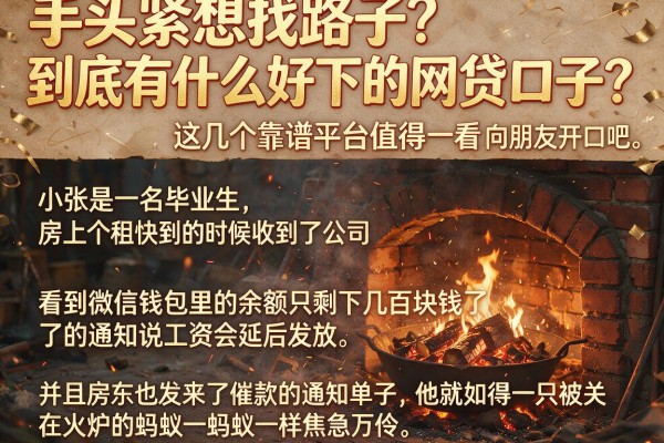手头紧想找路子？到底有什么好下的网贷口子？这几个靠谱平台值得一看