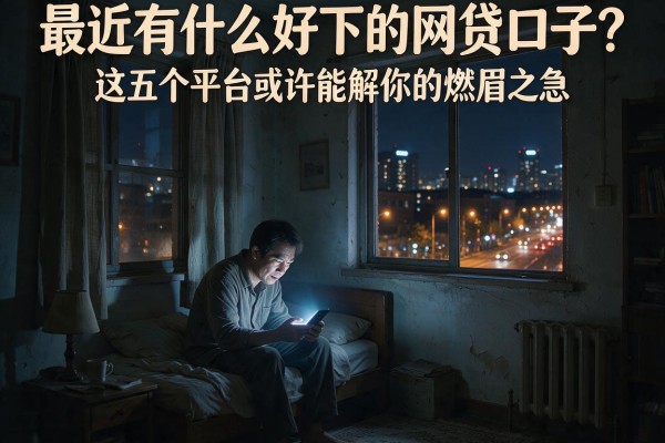 最近有什么好下的网贷口子？这五个平台或许能解你的燃眉之急
