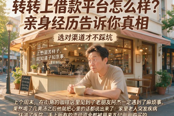 转转上借款平台怎么样？亲身经历告诉你真相，选对渠道才不踩坑