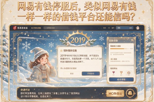 网易有钱停服后，类似网易有钱一样的借钱平台还能信吗？