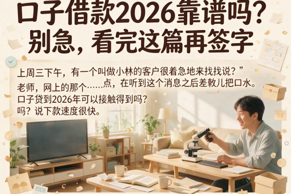 口子借款2026靠谱吗？别急，看完这篇再签字