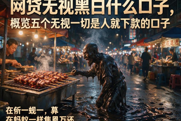 网贷无视黑白什么口子，概览五个无视一切是人就下款的口子