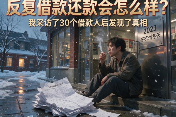 反复借款还款会怎么样?我采访了30个借款人后发现了真相