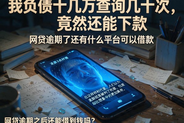 我负债十几万查询几十次，竟然还能下款，网贷逾期了还有什么平台可以借款