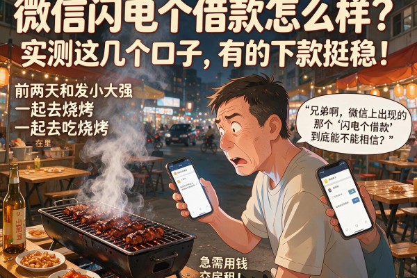微信闪电个借款怎么样？实测这几个口子，有的下款挺稳！