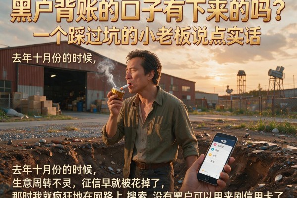 黑户背账的口子有下来的吗？一个踩过坑的小老板说点实话