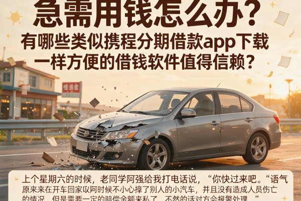 急需用钱怎么办？有哪些类似携程分期借款app下载一样方便的借钱软件值得信赖？