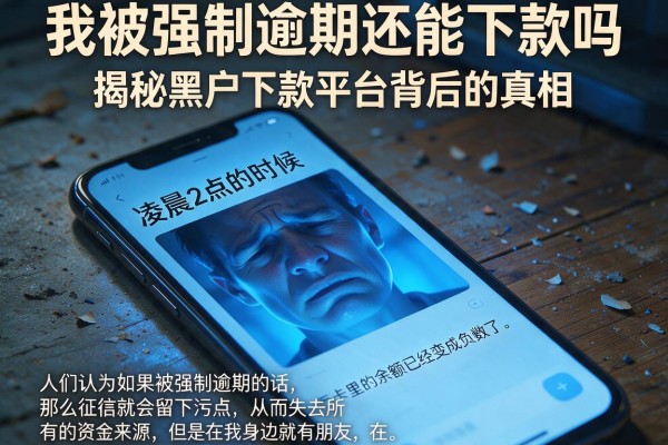 我被强制逾期还能下款吗，揭秘黑户下款平台背后的真相