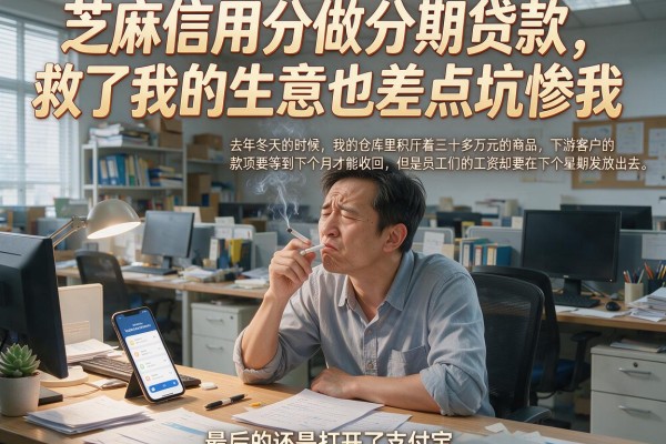 芝麻信用分做分期贷款，救了我的生意也差点坑惨我