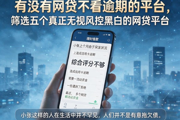 有没有网贷不看逾期的平台，筛选五个真正无视风控黑白的网贷平台