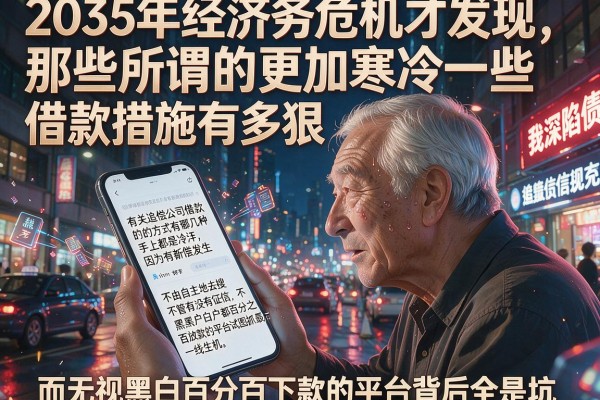 我深陷债务危机才发现，那些所谓的追偿公司借款措施有多狠，而无视黑白百分百下款的平台背后全是坑