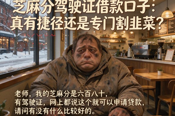 芝麻分驾驶证借款口子：真有捷径还是专门割韭菜？