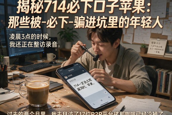 揭秘714必下口子苹果：那些被-必下-骗进坑里的年轻人