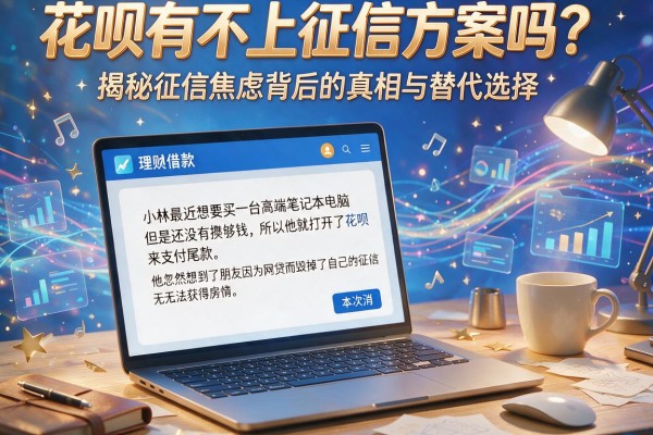 花呗有不上征信方案吗？揭秘征信焦虑背后的真相与替代选择