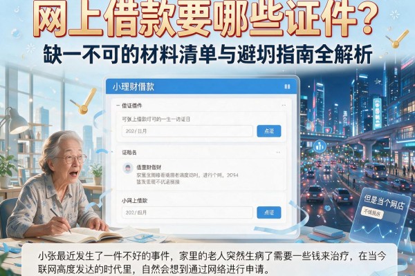 网上借款要哪些证件？缺一不可的材料清单与避坑指南全解析