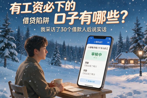 有工资必下的口子有哪些?我采访了30个借款人后说实话