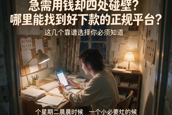 急需用钱却四处碰壁？哪里能找到好下款的正规平台？这几个靠谱选择你必须知道